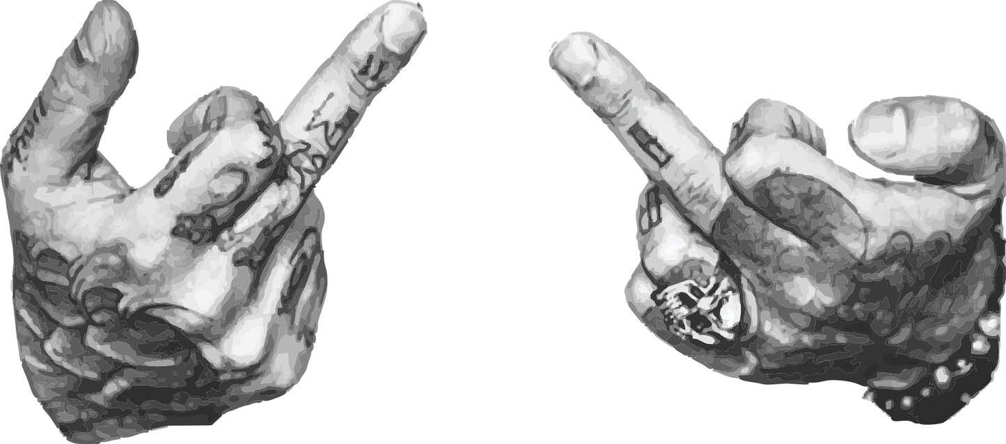 NSB Hands Crew Tee Shirt