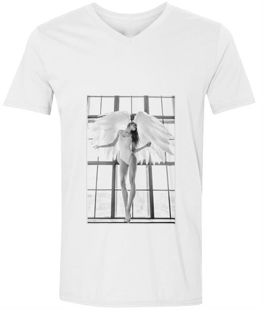 NSB Angel V Neck T