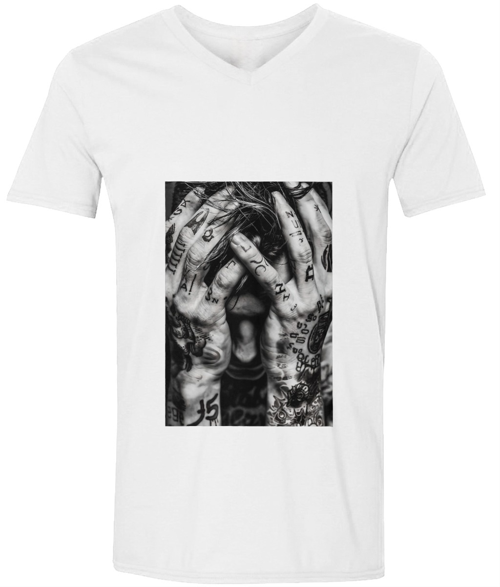 NSB Deep V Neck T