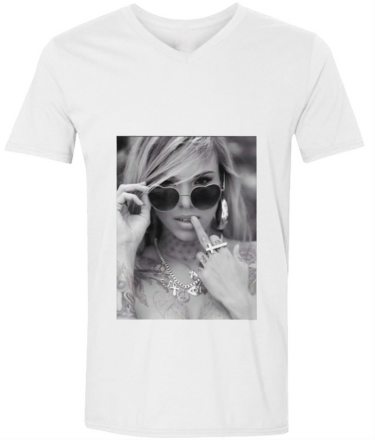 NSB Rude Again V Neck T