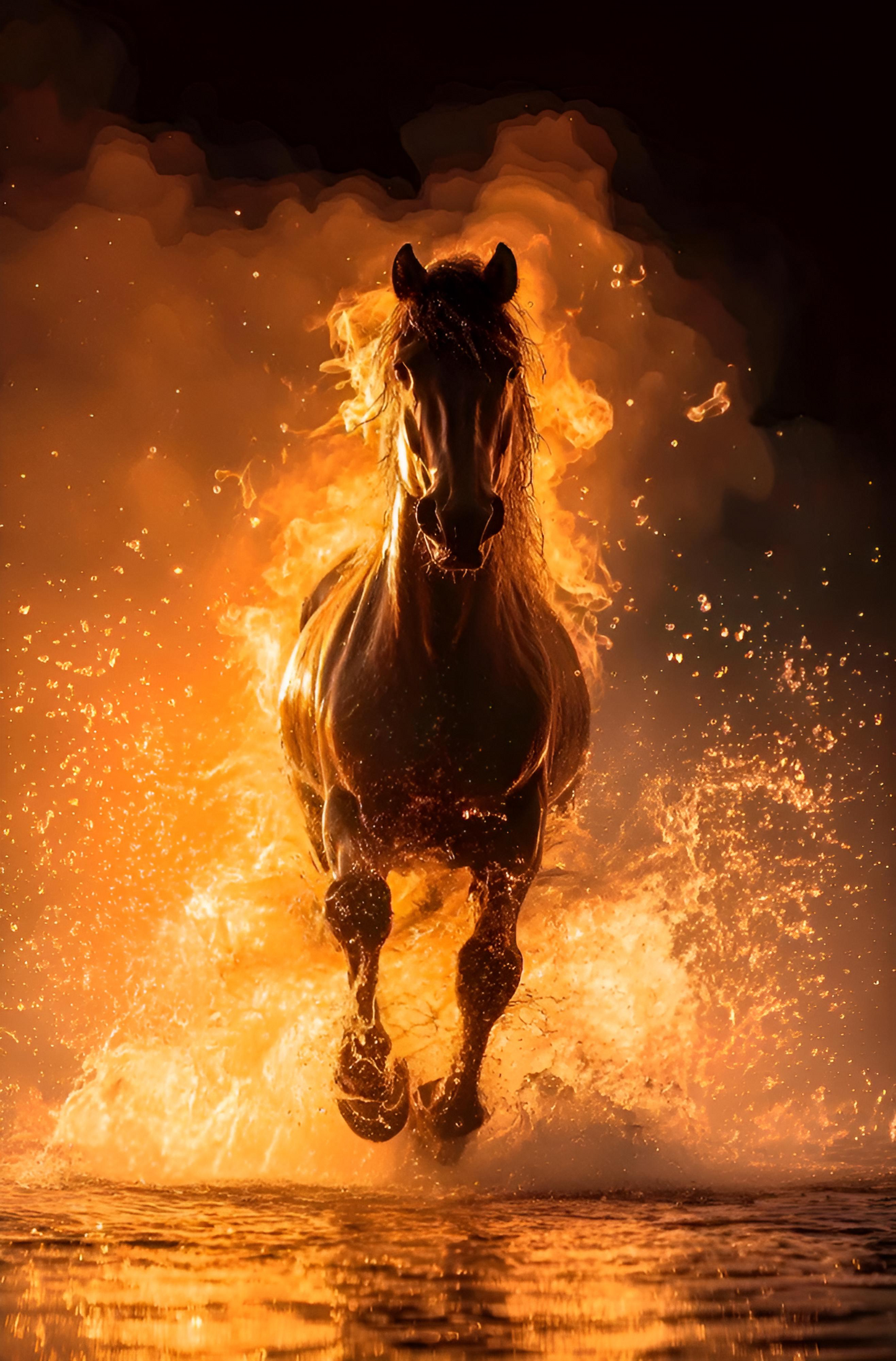 NSB Fire Horse Hoody