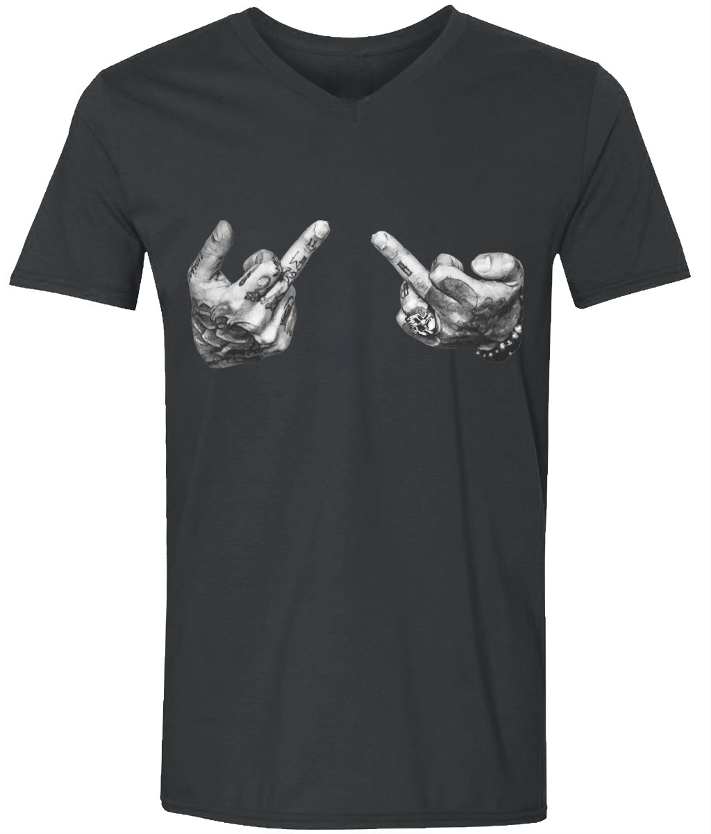 NSB Hands V Neck T