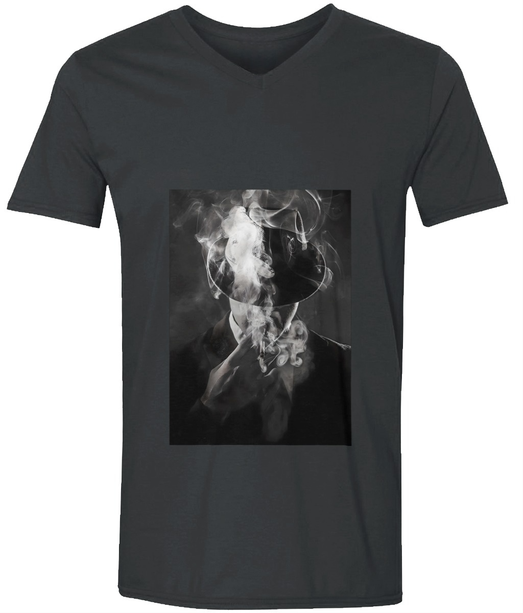 NSB Smoke V Neck T